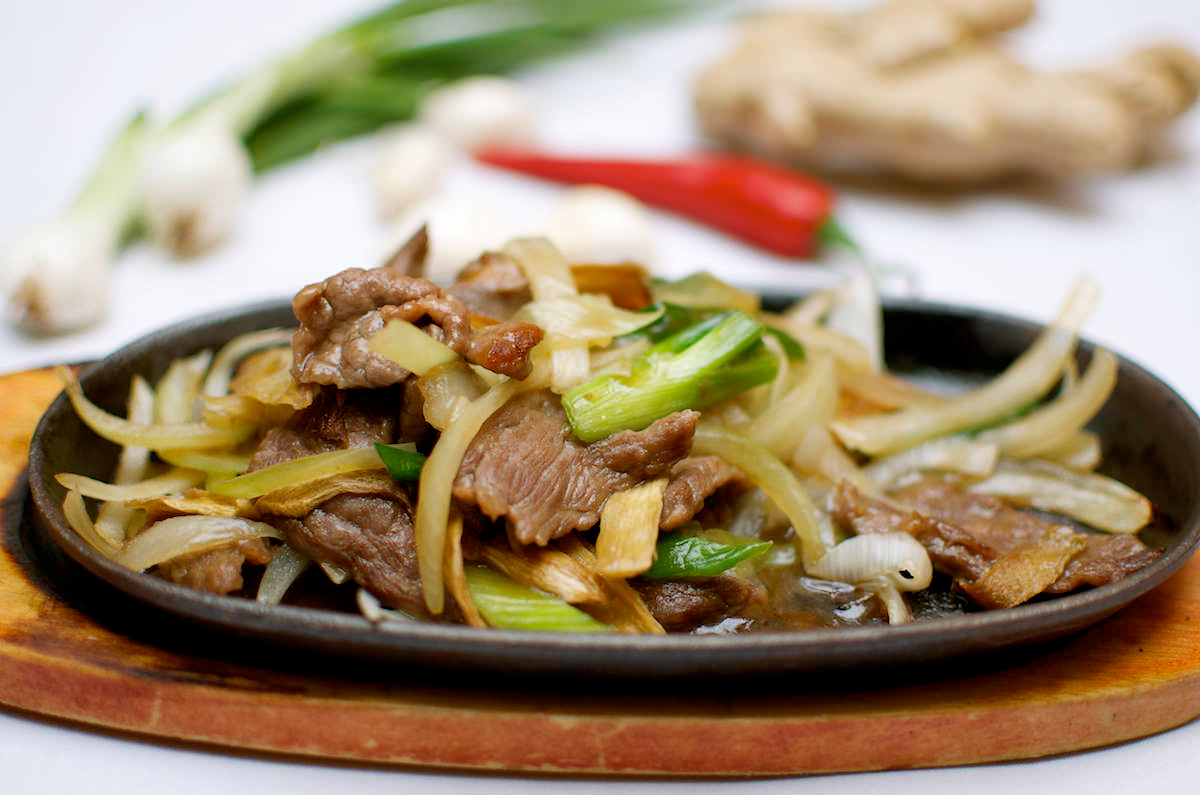 Cooked lamb